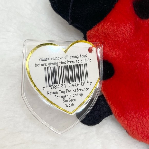 Ty Beanie Baby Lucky the Ladybug Plush Toy - Picture 4 of 7